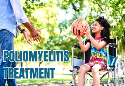 Poliomyelitis treatment by Dr Karthik Gudaru